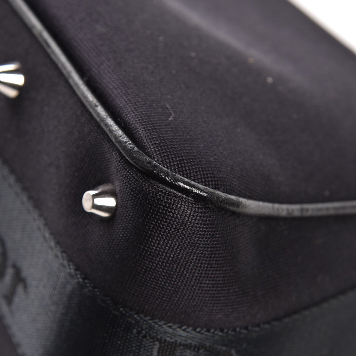 Silk Jersey Crystal Hardcore Clutch Black