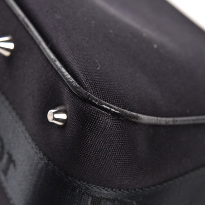 Christian Dior Silk Jersey Crystal Hardcore Clutch Black 13 of 13