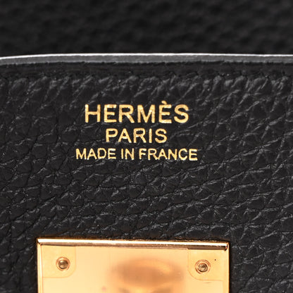 Hermes Togo Birkin 30 Black 6 of 14