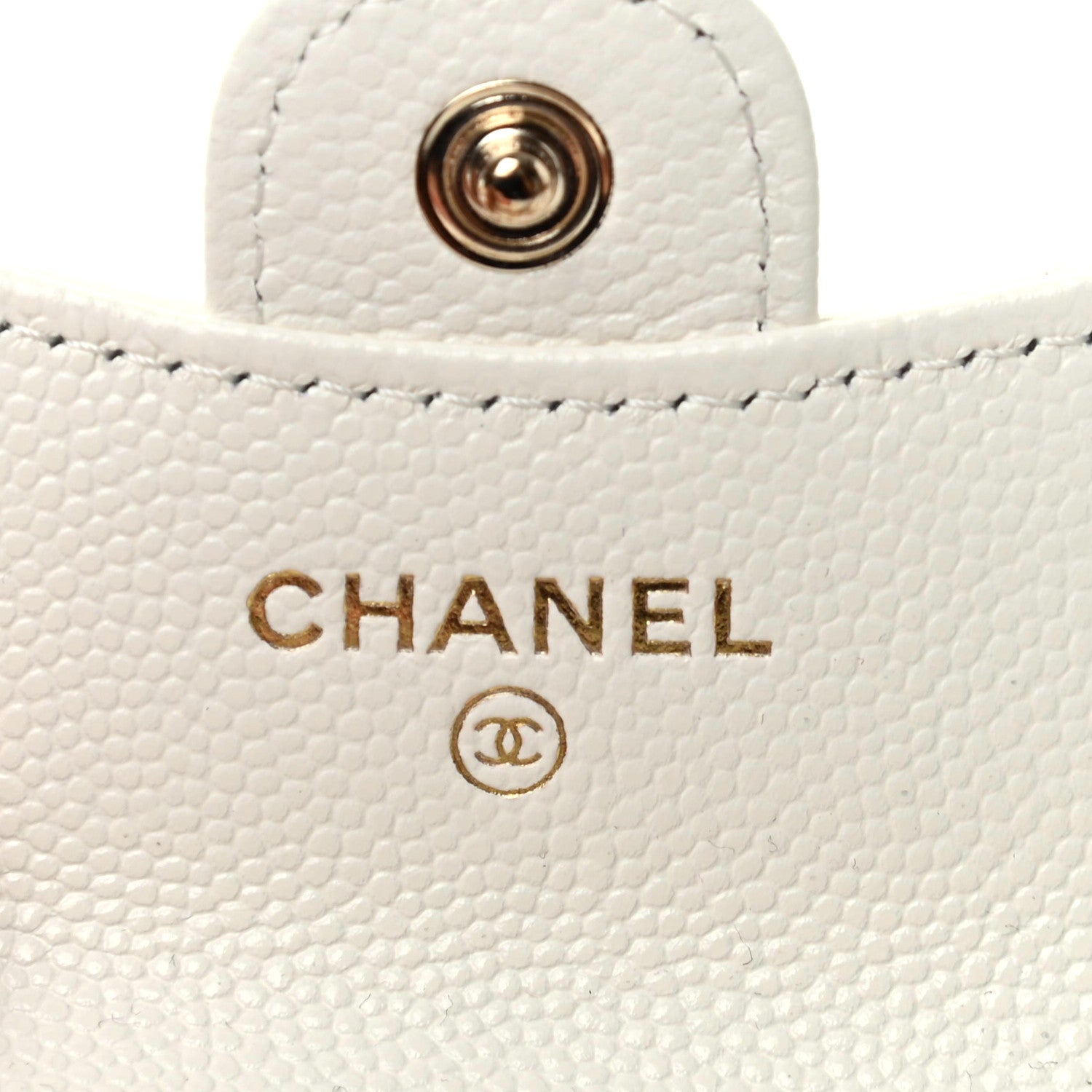 Chanel Caviar Quilted Airpods Pro Case White 5 of 7