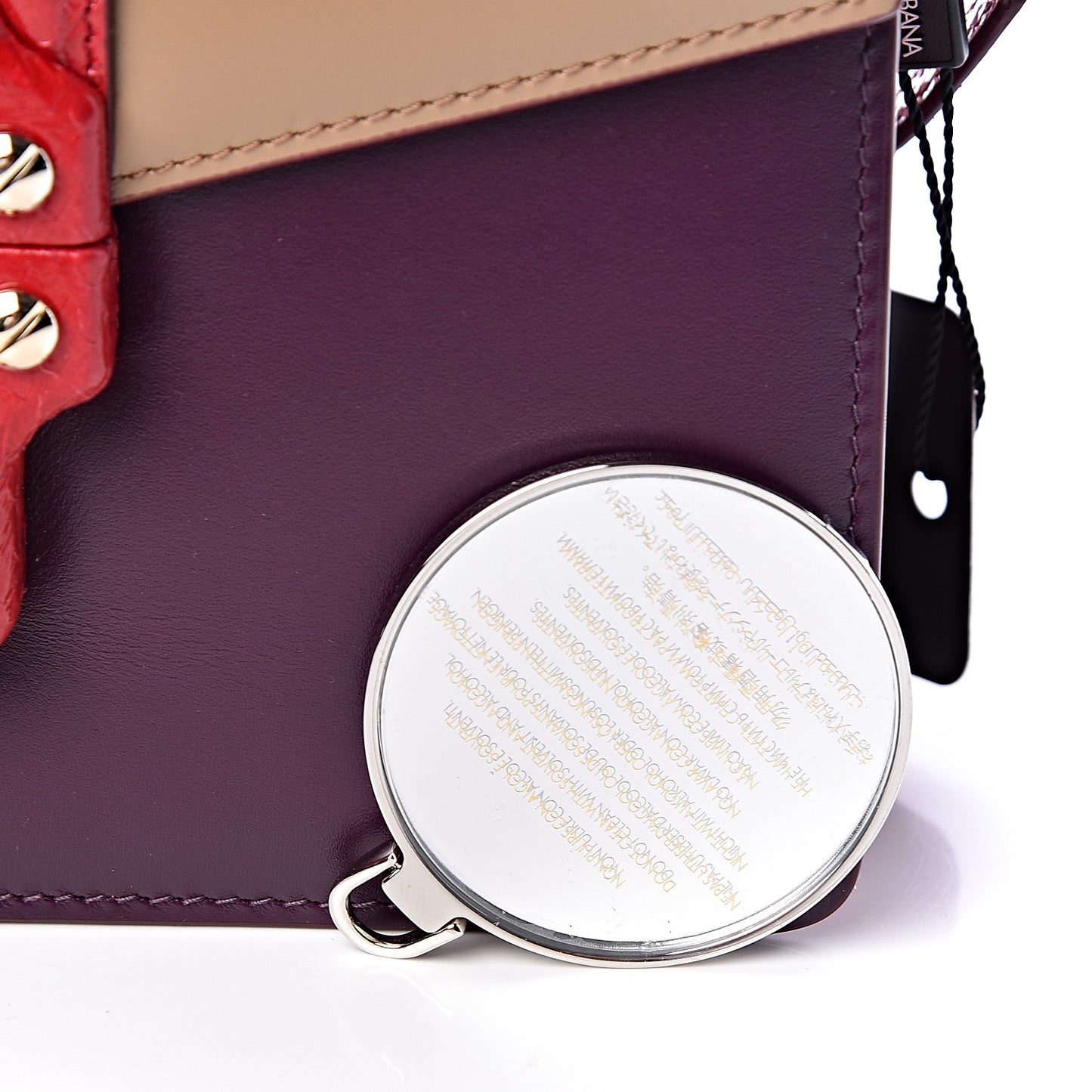 Calfskin Ayers Lucia Shoulder Bag Ghiaccio Mosto
