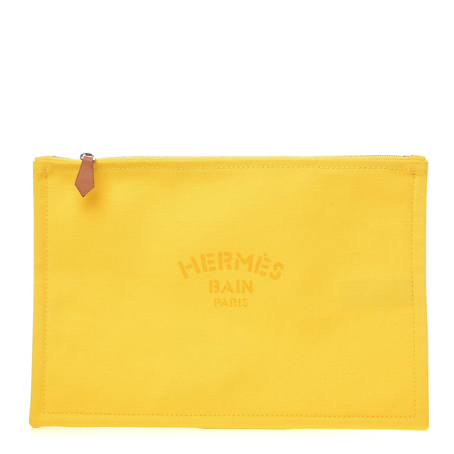 Hermes Toile Flat Yachting Pouch Soleil 1 of 7