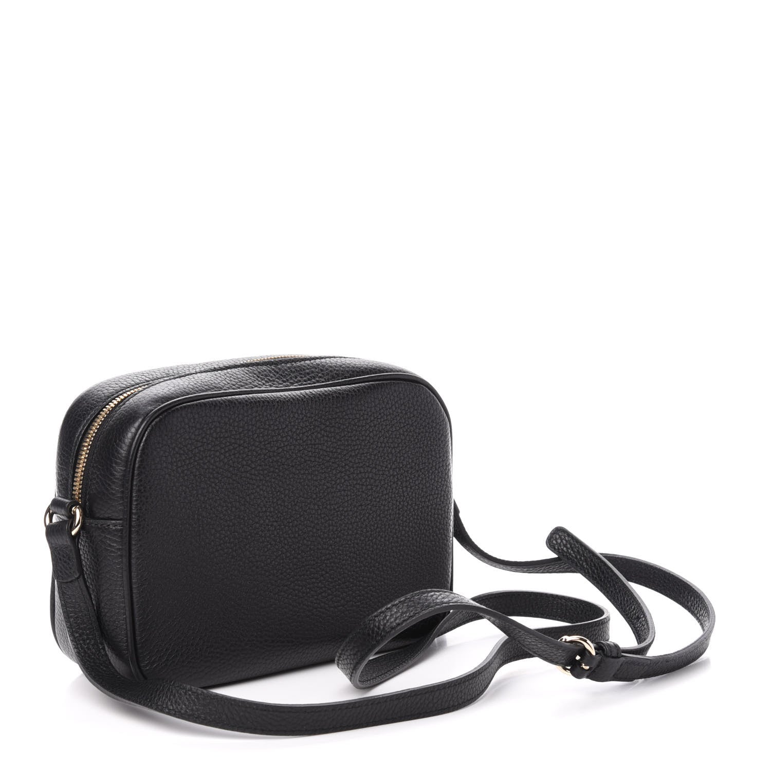 Gucci Pebbled Calfskin Small Soho Disco Bag Black 3 of 12