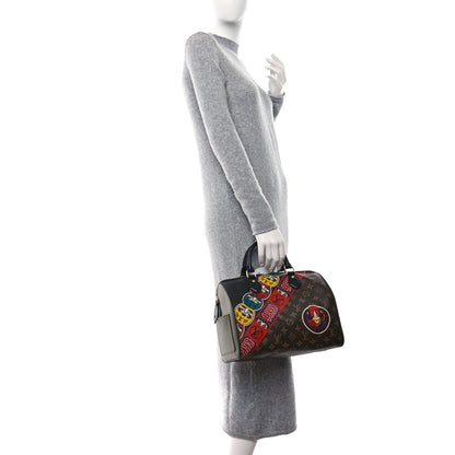 Louis Vuitton Monogram Kabuki Speedy 30 2 of 10