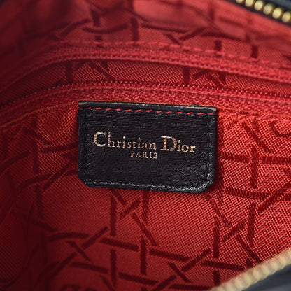 Christian Dior Lambskin Cannage Medium Lady Dior Black 6 of 11