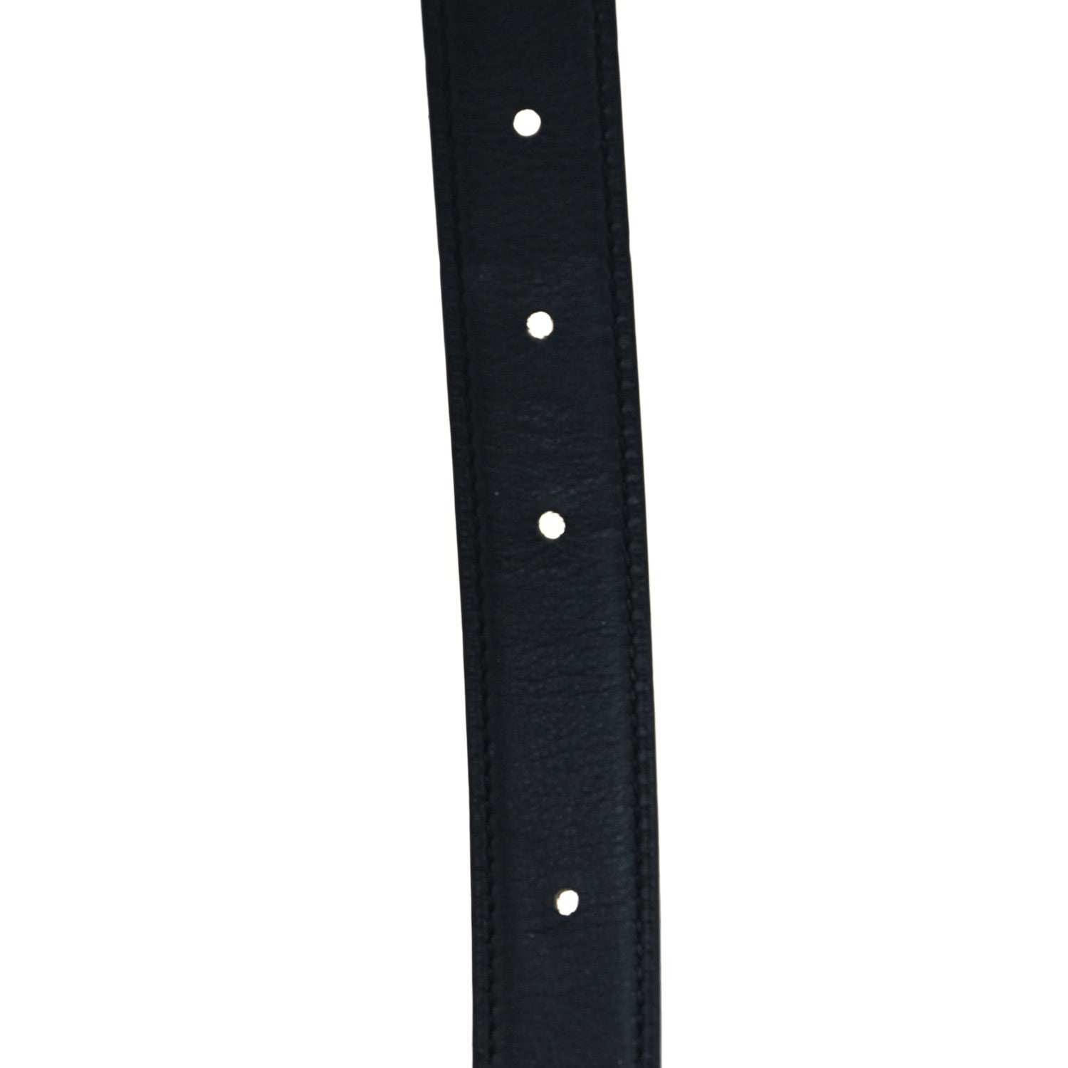 Hermes Swift Epsom 24mm Mini Constance H Belt 85 34 Black Gold 4 of 4