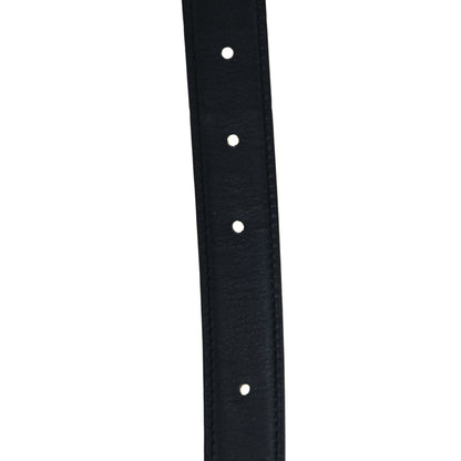 Hermes Swift Epsom 24mm Mini Constance H Belt 85 34 Black Gold 4 of 4