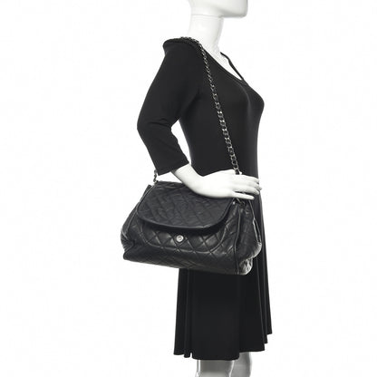 Chanel Caviar Quilted Timeless Accordion Flap Black 2 of 11