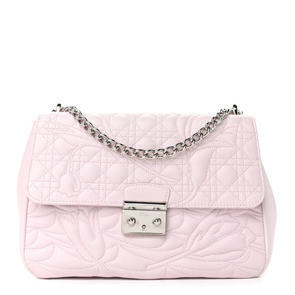 Christian Dior Lambskin Cannage Large Miss Dior Flap Light Pink 1 of 10
