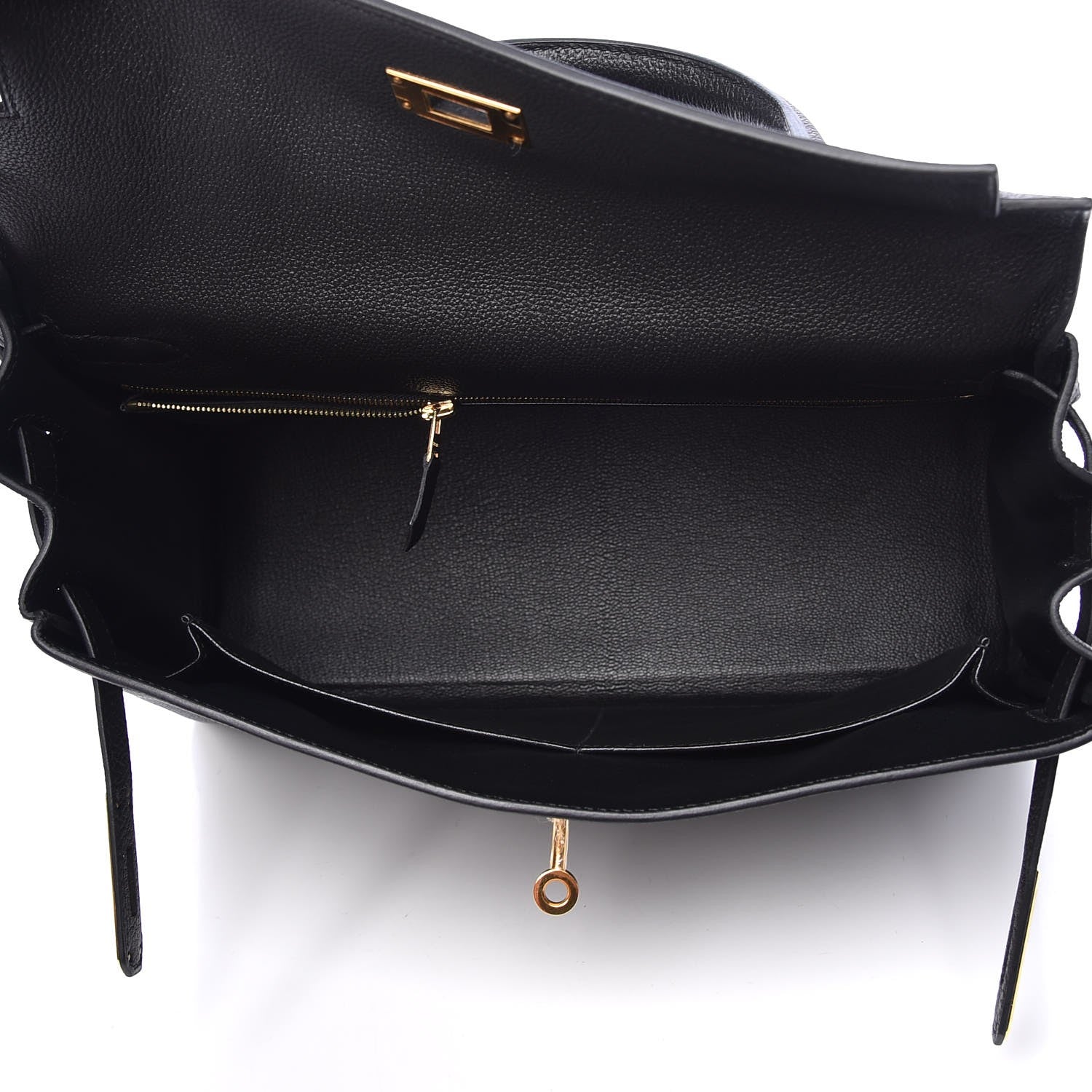 Hermes Togo Kelly Retourne 32 Black 8 of 36