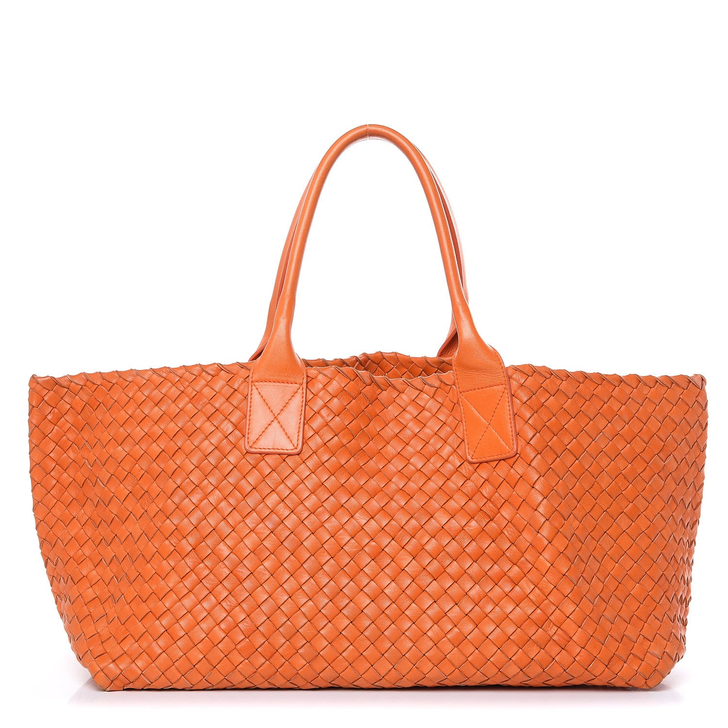 Bottega Veneta Nappa Intrecciato Medium Cabat Orange 1 of 18