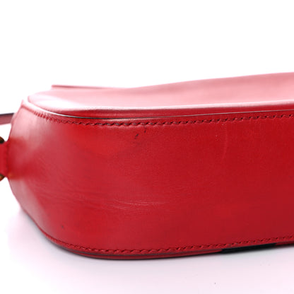 Gucci Calfskin Web Small Webby Bee Shoulder Bag Red 18 of 35