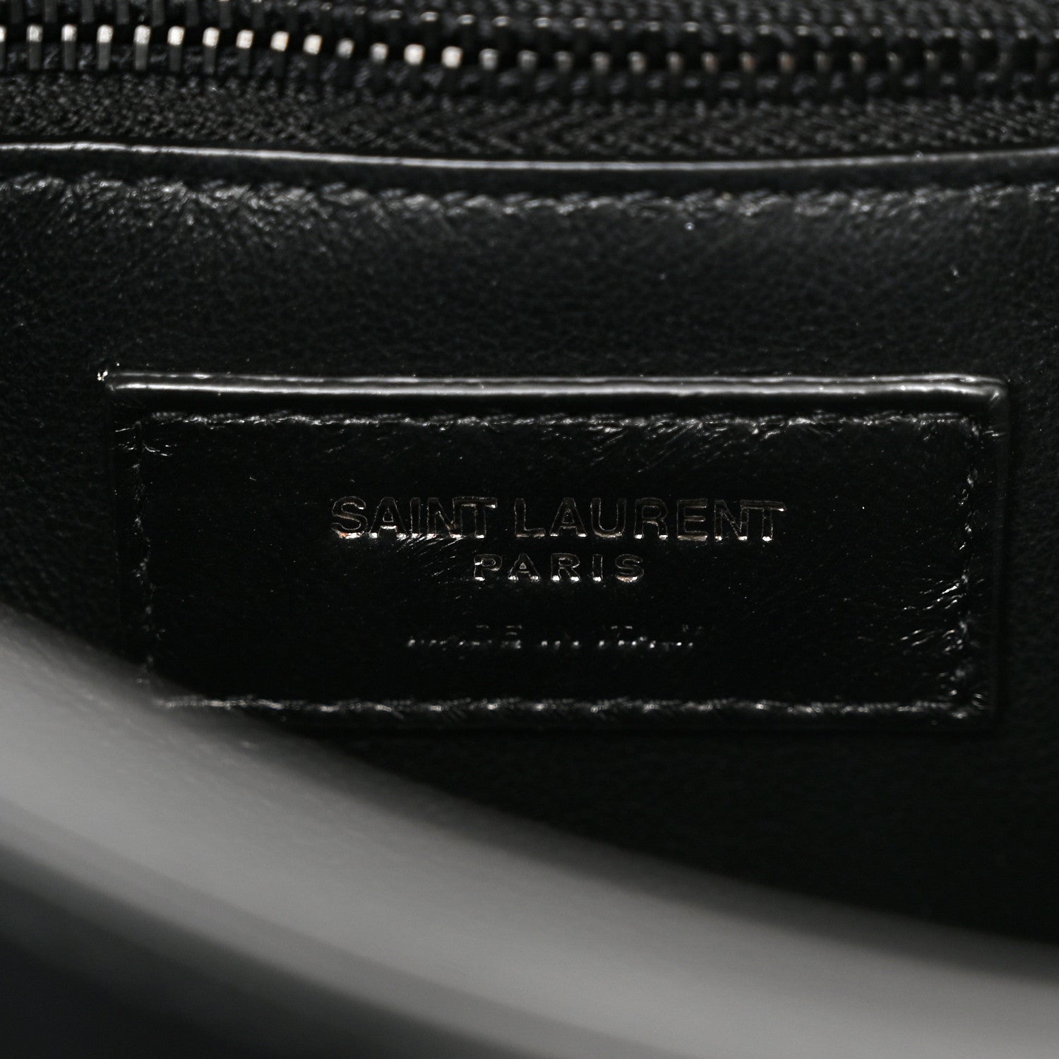 Saint Laurent Patent Le 5 A 7 Hobo Black 6 of 10