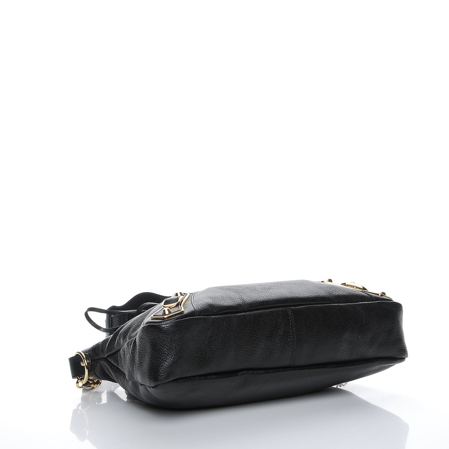 Balenciaga Chevre Gold Metallic Edge Hardware Town Black 5 of 8