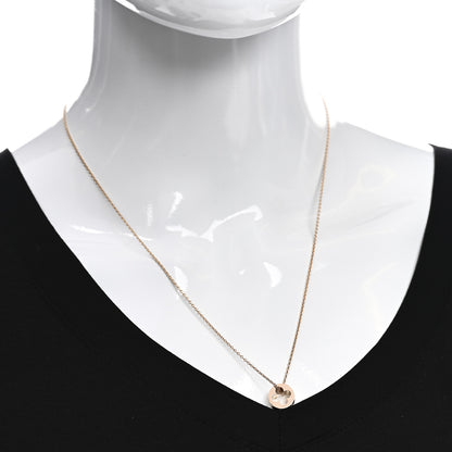 Louis Vuitton 18K Pink Gold Empreinte Pendant Necklace 2 of 4