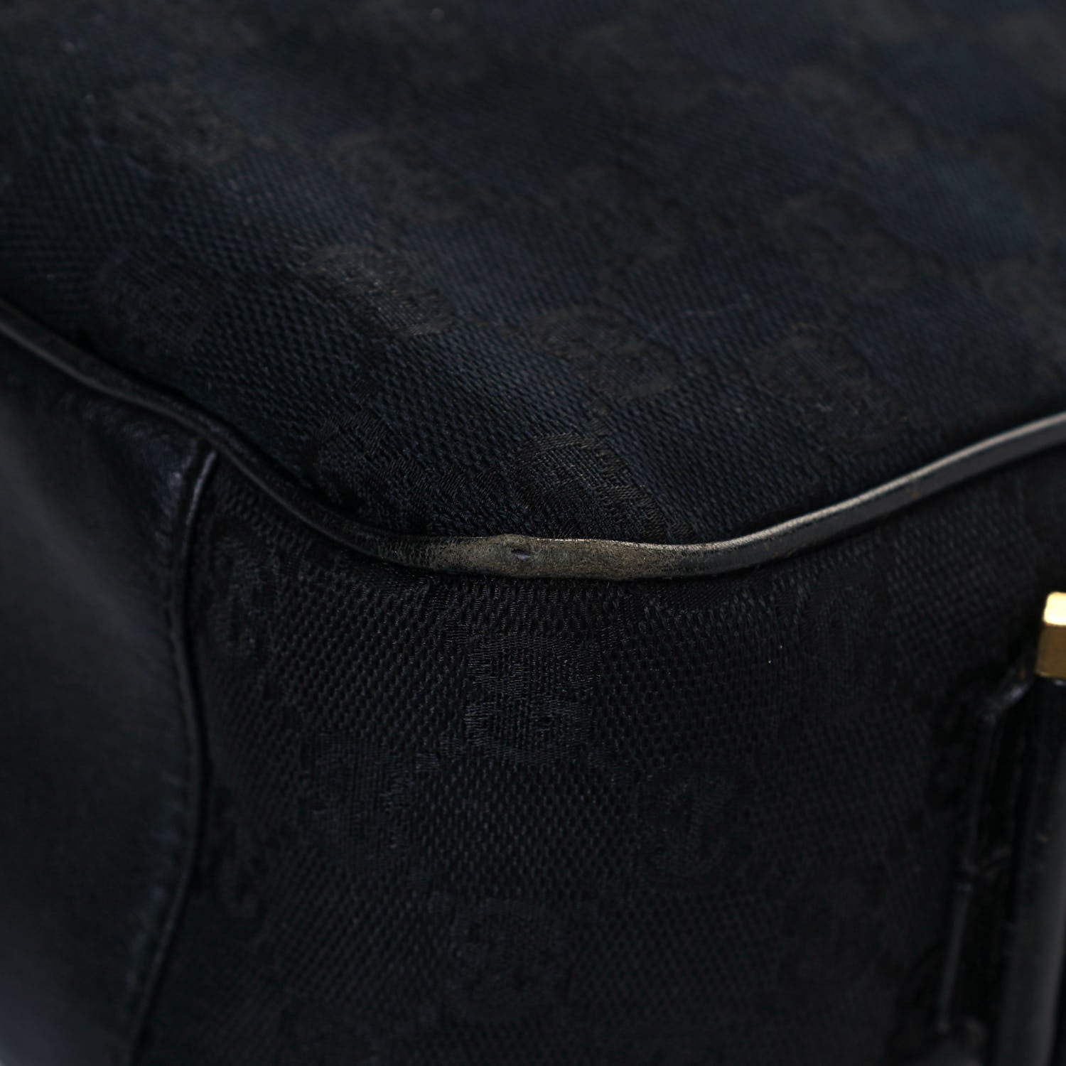 Gucci Monogram Jackie O Hobo Black 10 of 11