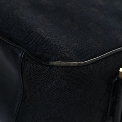 Gucci Monogram Jackie O Hobo Black 10 of 11