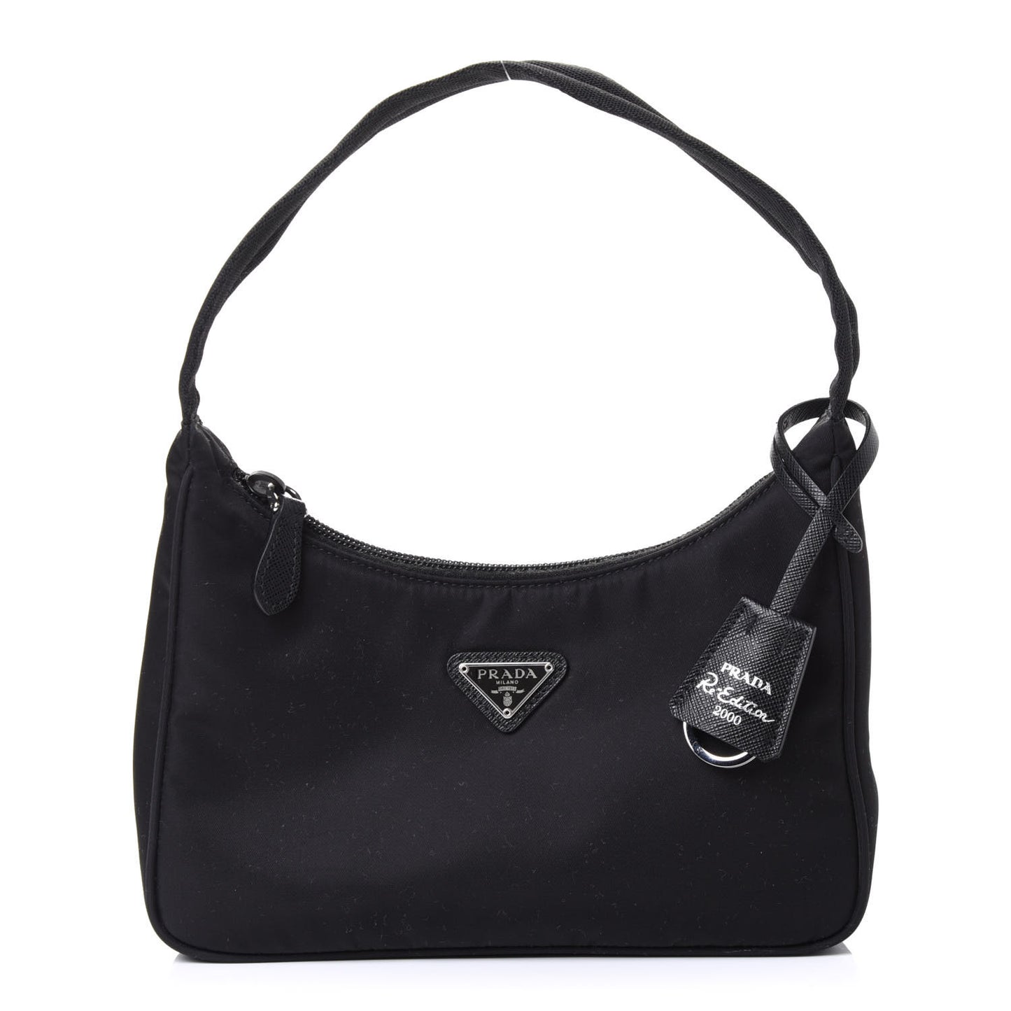 Tessuto Nylon Mini Re-Edition 2000 Bag Black