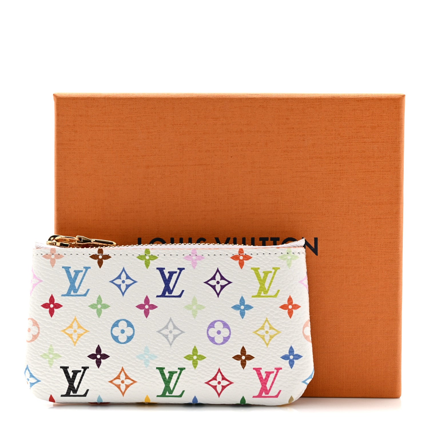 Louis Vuitton LV X TM Monogram Multicolor Key Pouch White 8 of 8