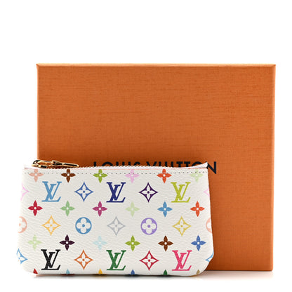 Louis Vuitton LV X TM Monogram Multicolor Key Pouch White 8 of 8