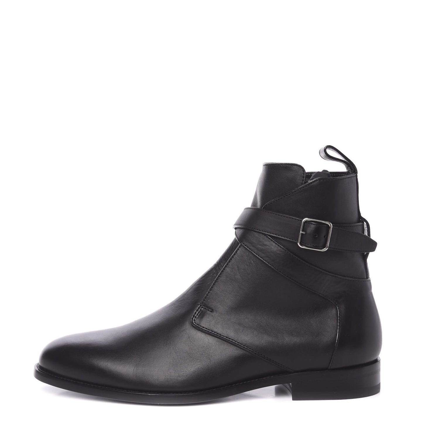 Smooth Jodhpur Calfskin Dare Ankle Boots 43.5 Black