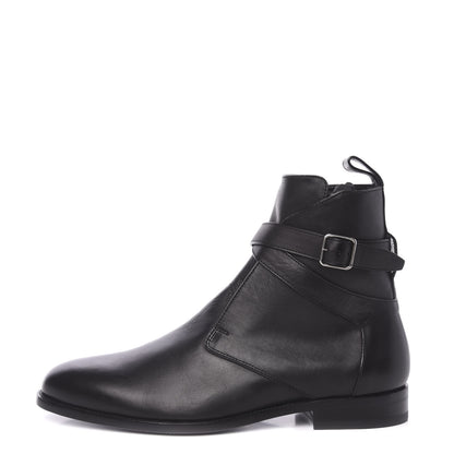 Saint Laurent Smooth Jodhpur Calfskin Dare Ankle Boots 43.5 Black 1 of 10