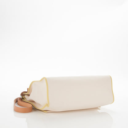 Hermes Toile Vache Hunter Herbag Zip 39 MM White Soufre 5 of 8