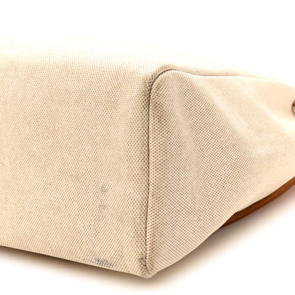 Hermes Toile Vache Calfskin Herbag 39 MM Natural 9 of 9