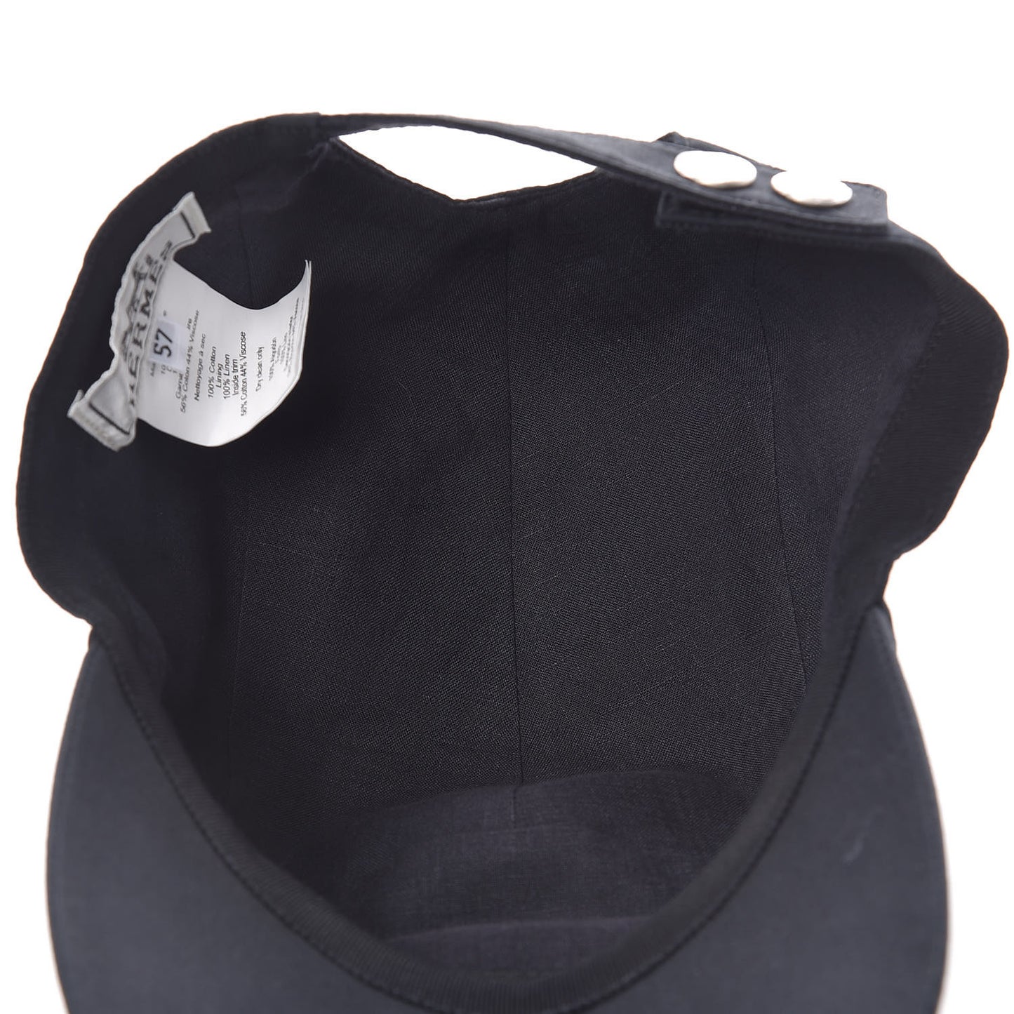 Cotton Cap 57 Black