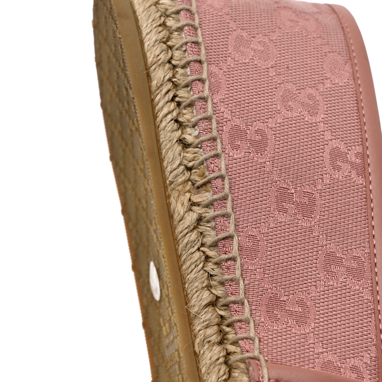 Monogram Espadrilles 40.5 Soft Pink