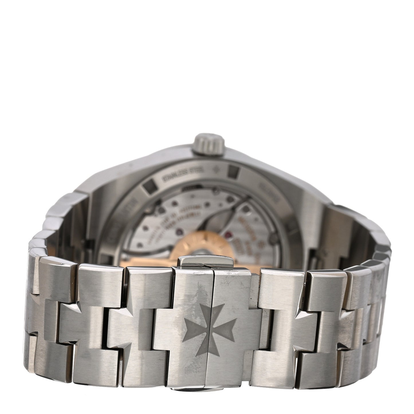 Stainless Steel 41mm Overseas Automatic Watch Black 4500V/110A-B483