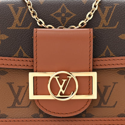 Louis Vuitton Reverse Monogram Dauphine Chain Wallet 7 of 10
