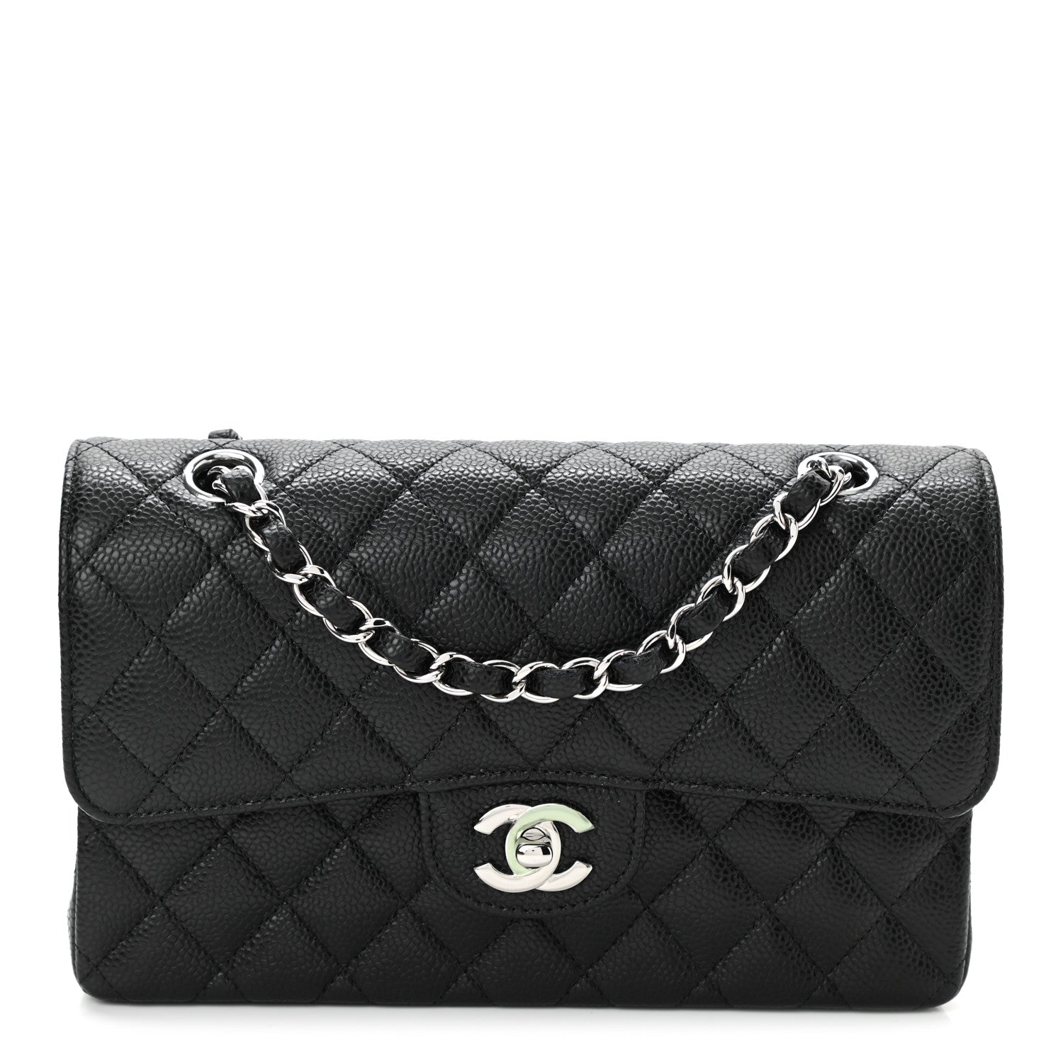 Chanel Caviar Quilted Small Double Flap Black 1 of 10