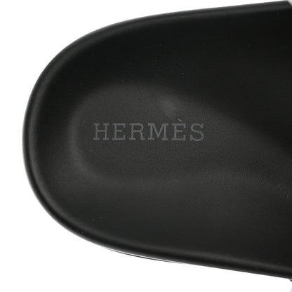 Hermes Suede Goatskin Nappa Extra Sandals 38 White Gold 7 of 9