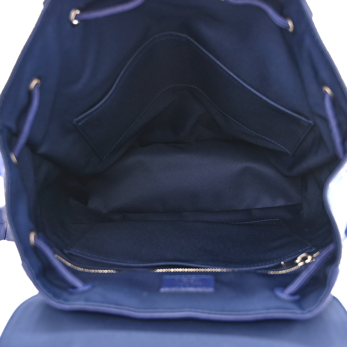 Cowhide Monogram Bandana Christopher MM Backpack Blue