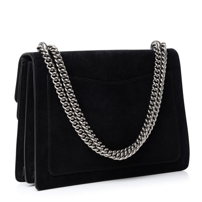 Gucci Suede Medium Dionysus Shoulder Bag Black 3 of 10