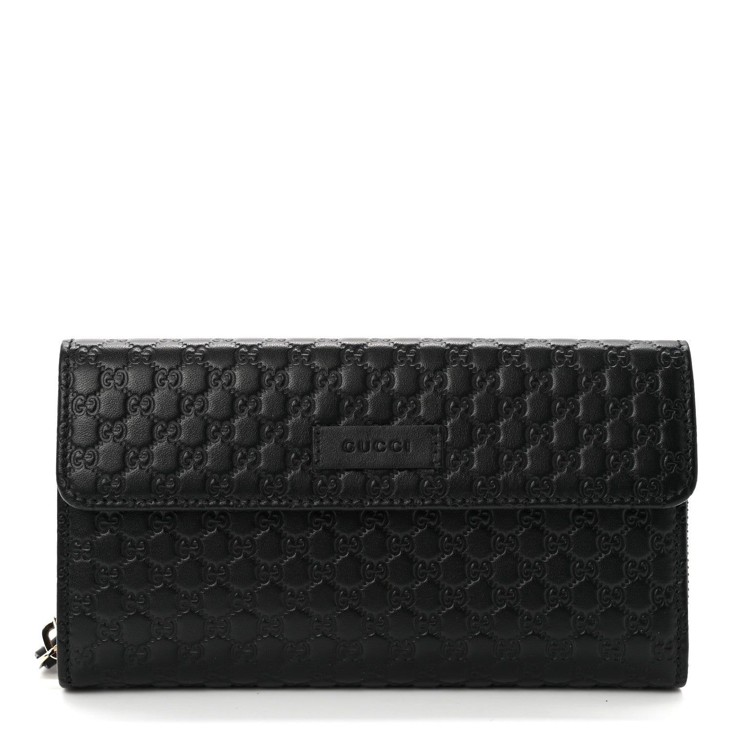 Gucci Soft Microguccissima Continental Zip Wallet Black 1 of 6