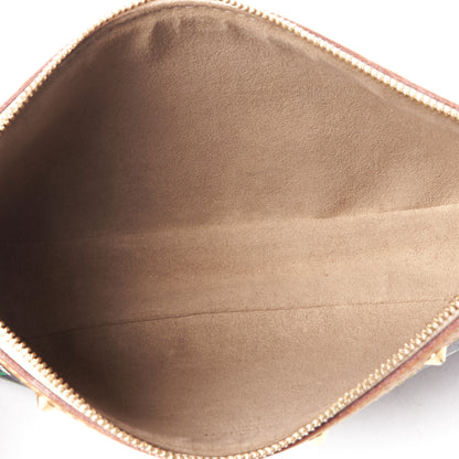 Louis Vuitton Monogram Multicolor Pochette Accessories Black 4 of 9