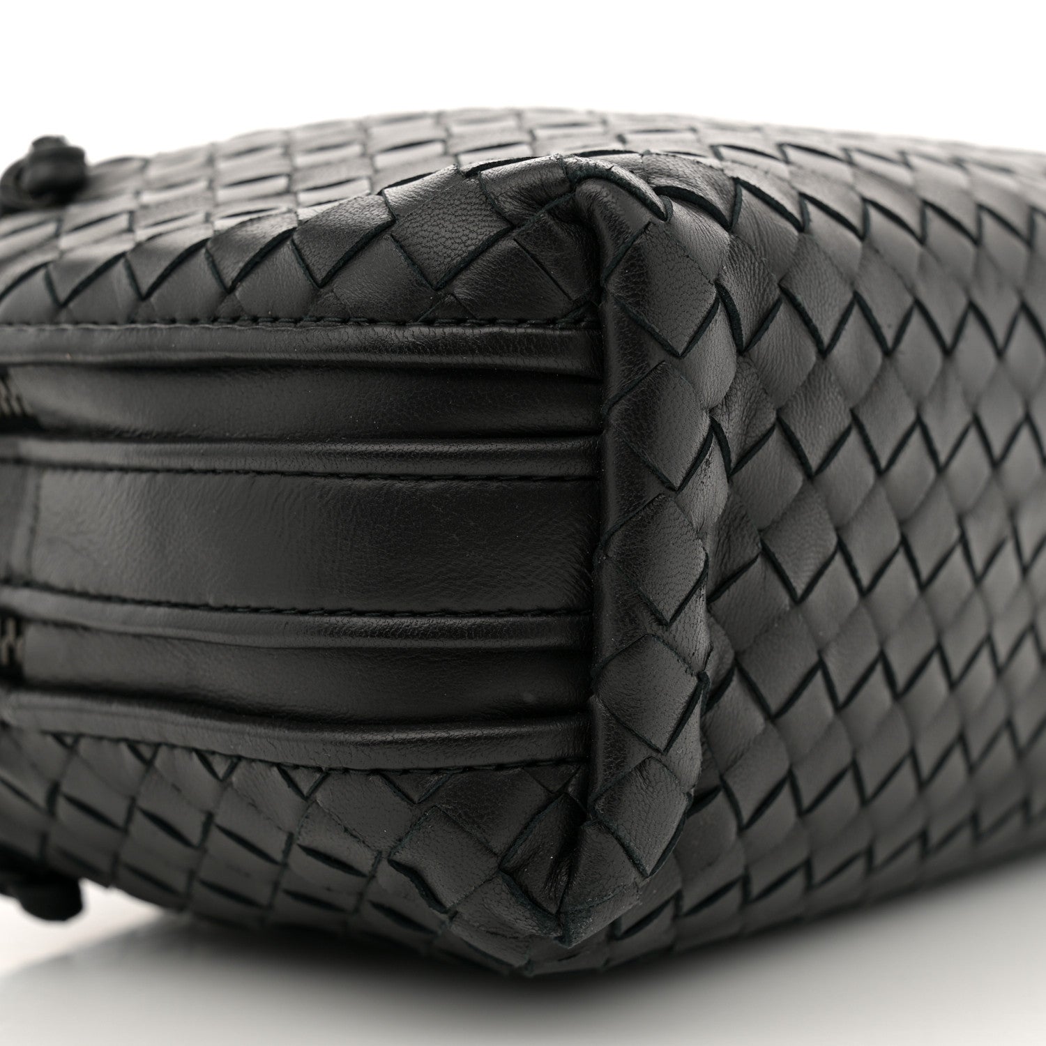 Bottega Veneta Nappa Intrecciato Nodini Bag Black 9 of 12