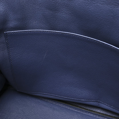 Hermes Togo Birkin 35 Bleu Brighton 20 of 20