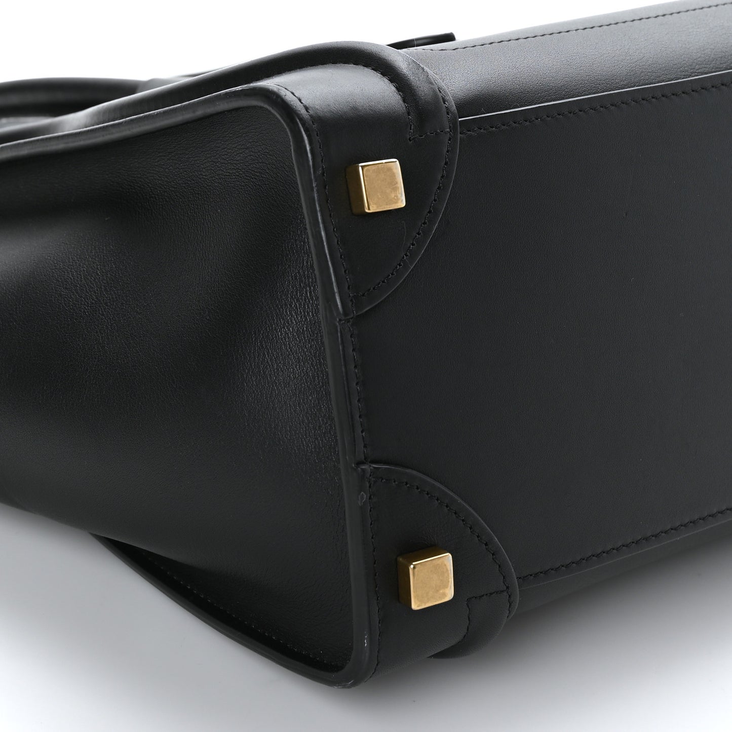 Smooth Calfskin Small Luggage Navy Blue
