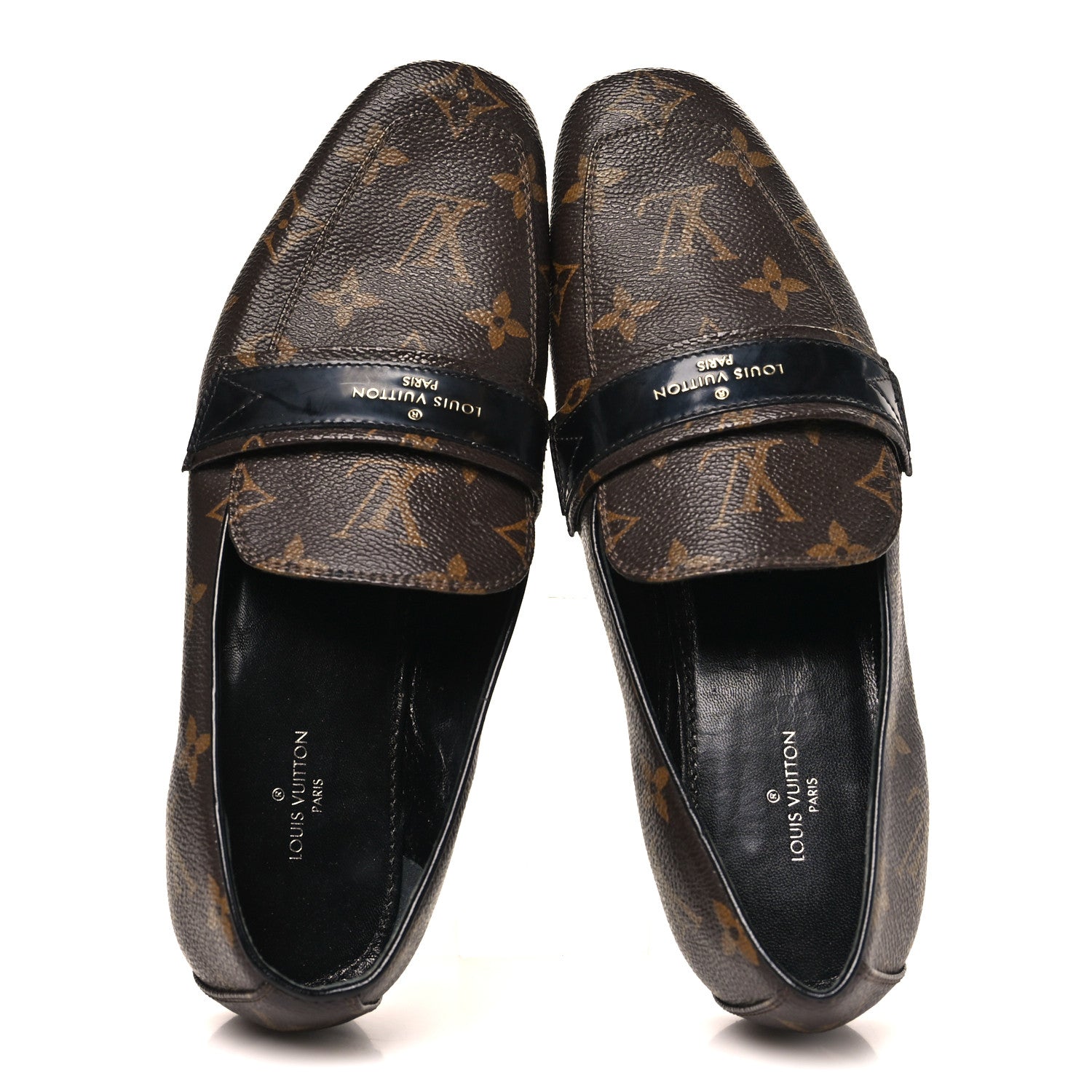 Louis Vuitton Monogram Upper Case Flat Loafer 37.5 2 of 9