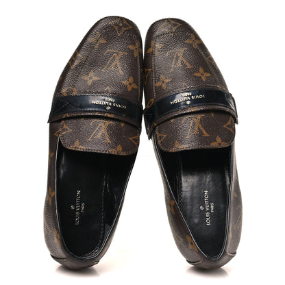 Louis Vuitton Monogram Upper Case Flat Loafer 37.5 2 of 9