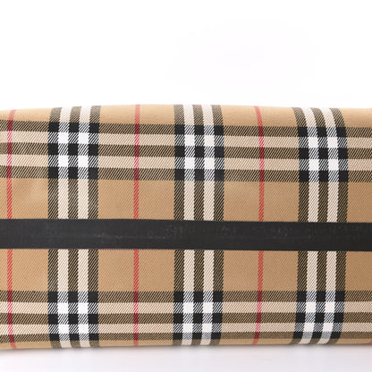 Burberry Vintage Check Medium The Giant Reversible Tote Antique Yellow Bright Red 11 of 20