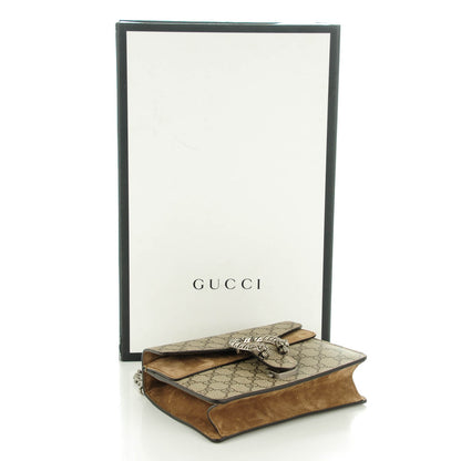 Gucci GG Supreme Monogram Mini Dionysus Shoulder Bag Taupe 4 of 7