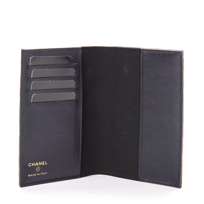 Chanel Iridescent Caviar Quilted Passport Holder Black 4 of 7