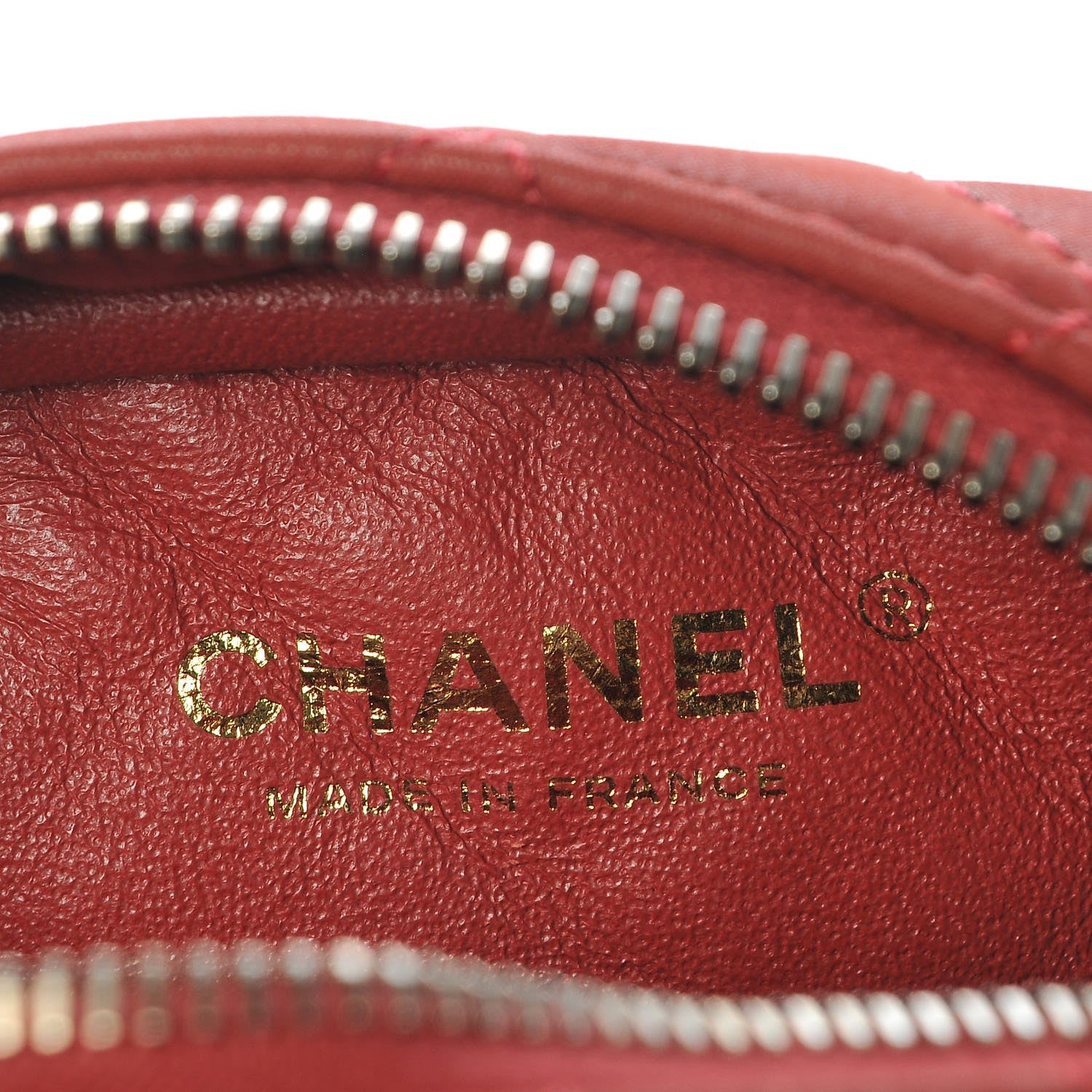 Chanel Iridescent Calfskin Quilted Reissue Camera Case Red 7 of 8