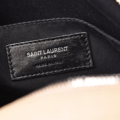 Saint Laurent Lambskin Monogram Small Lou Camera Bag Beige 9 of 22