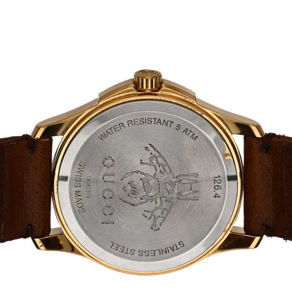 Gucci Stainless Steel Calfskin 38mm Le Marche Des Merveilles Snake Quartz Watch 4 of 7