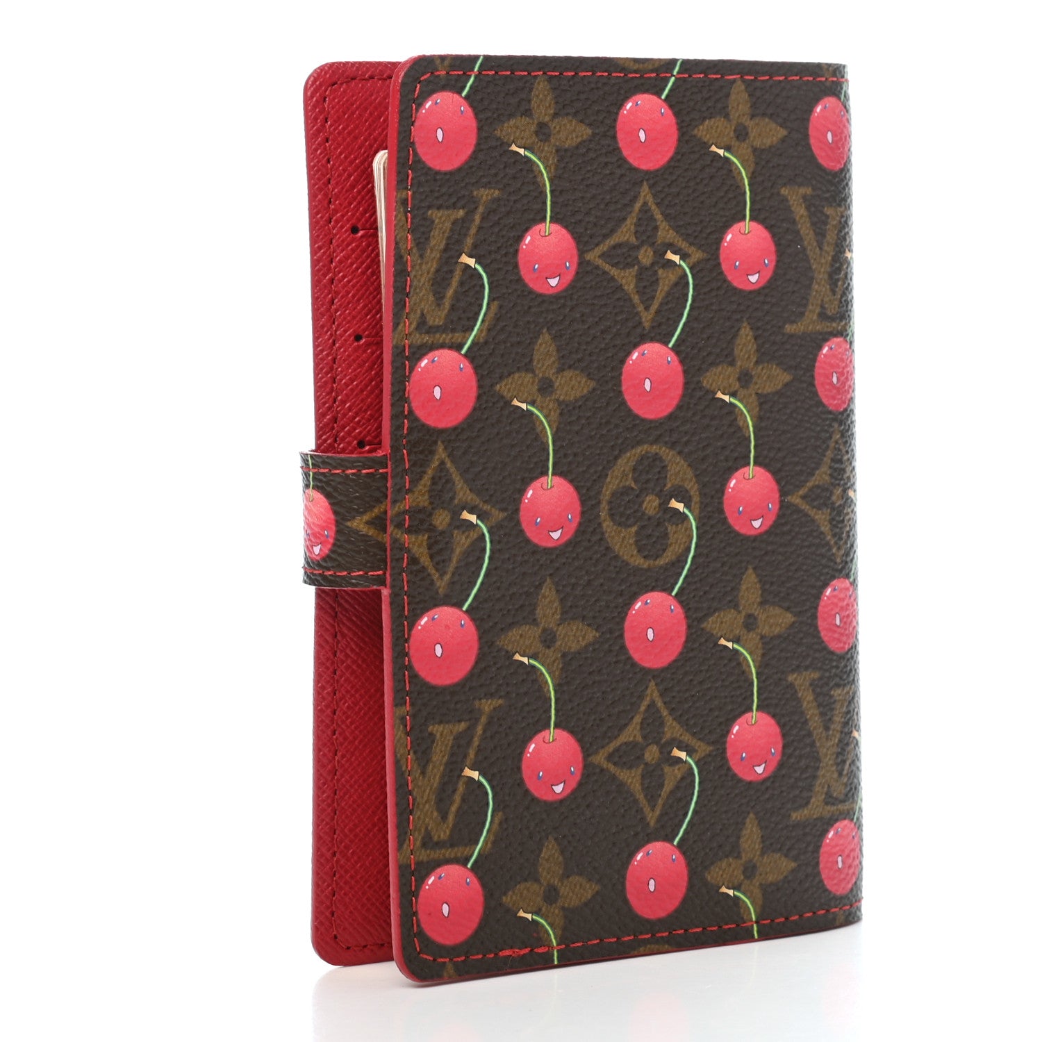 Louis Vuitton Monogram Cerises Small Ring Agenda Cover 3 of 8